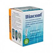 Купить тест-полоски diacont (диаконт), 50 шт в Заволжье