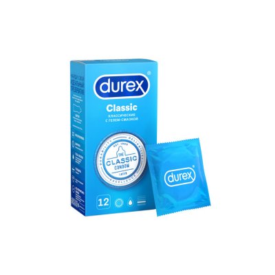 Купить дюрекс презервативы classic, №12 (ссл интернейшнл плс, испания) в Заволжье