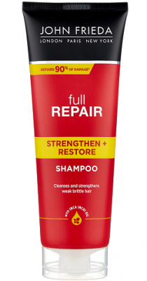 Купить john frieda (джон фрида) шампунь для волос укрепляющий восстановливающий full repair 250мл в Заволжье