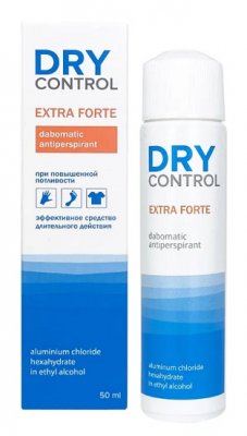 Купить dry control forte (драй контрол) экстра форте антиперспирант дабоматик от обильного потоотделения 30% 50 мл в Заволжье