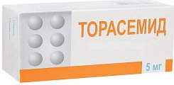 Купить торасемид, таблетки 5мг, 20 шт в Заволжье