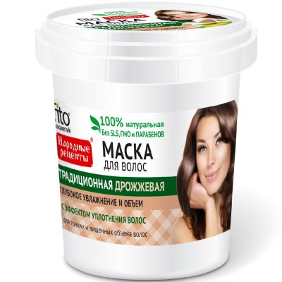 Купить фитокосметик народные рецепты маска для волос традиционная дрожжевая 155мл в Заволжье