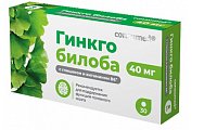 Купить гинкго билоба 40 мг+глицин+в6 консумед (consumed), таблетки 200мг, 30 шт бад в Заволжье