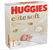 Купить huggies (хаггис) подгузники elitesoft до 5кг 84 шт в Заволжье