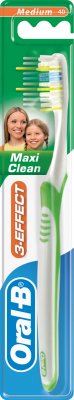 Купить oral-b (орал-би) зубная щетка 3-effect maxi clean средней жесткости, 1 шт в Заволжье