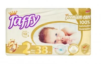 Купить taffy premium (таффи) подгузники для детей, размер 2 (3-6 кг) 38шт в Заволжье