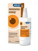 Купить хилопарин-комод, раствор увлажняющий офтальмологический, флакон 10мл в Заволжье