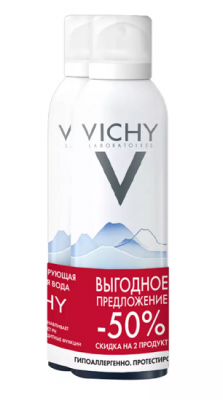 Купить vichy (виши) набор термальная вода 150мл 2 шт (-50% на 2-й) в Заволжье