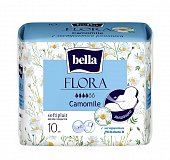 Купить bella (белла) прокладки flora с экстрактом ромашки 10 шт в Заволжье
