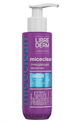 Купить librederm miceclean hydra (либридерм) молочко для сухой и чувствительной кожи лица, 150мл в Заволжье