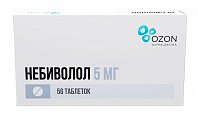 Купить небиволол, таблетки 5мг, 56 шт в Заволжье