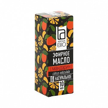 Масло эфирное мандарин AromaBio (АромаБио), 10мл