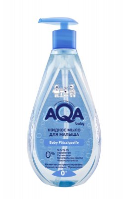 Купить aqa baby (аква беби) жидкое мыло для малыша, 400 мл в Заволжье