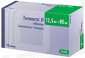 Купить телмиста н, таблетки 12,5мг+80мг, 28 шт в Заволжье