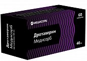 Купить дротаверин медисорб, таблетки 40мг 60 шт. в Заволжье