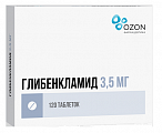 Купить глибенкламид, таблетки 3,5мг, 120 шт в Заволжье