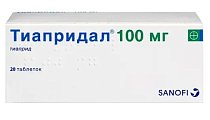 Купить тиапридал, таблетки 100мг, 20 шт в Заволжье