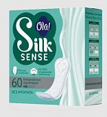 Купить ola! (ола) прокладки ежедневные silk sense daily 60 шт./без аромата в Заволжье