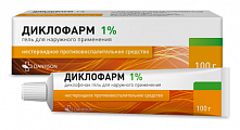 Купить диклофарм, гель для наружного применения 1%, 100 г в Заволжье