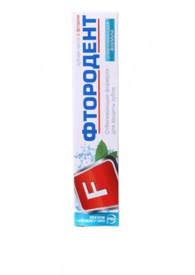 Купить фтородент зубная паста отбеливающая, формула, 62г в Заволжье