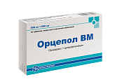Купить орцепол вм, таблетки, покрытые пленочной оболочкой 500мг+500мг, 10 шт в Заволжье