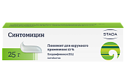 Купить синтомицин, линимент для наружного применения 10%, 25г в Заволжье