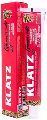 Купить klatz (клатц) зубная паста для женщин земляничное смузи без фтора, 75мл в Заволжье