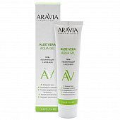 Купить aravia (аравиа) гель для лица увлажняющий с алоэ-вера aloe vera aqua gel, 100мл в Заволжье