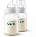 Купить avent (авент) бутылочка для кормления anti-colic 1 месяц+ 260 мл 2 шт scf103/02 в Заволжье