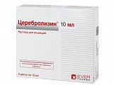 Купить церебролизин, раствор для инъекций, ампулы 10мл, 5 шт в Заволжье
