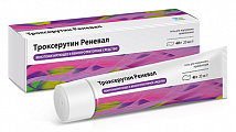 Купить троксерутин реневал, гель для наружного применения 20 мг/г 40г в Заволжье