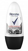 Купить rexona (рексона) антиперспирант-шарик антибактериальная+невидимая на черном и белом, 50мл в Заволжье