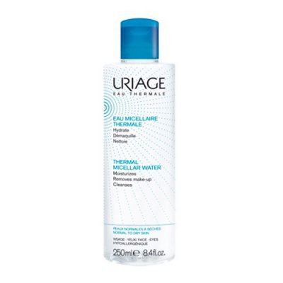 Купить uriage (урьяж) мицеллярная вода очищающая для сухой и нормальной кожи лица, 250мл в Заволжье