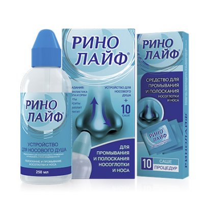 Купить ринолайф средство для промывания полости носа и носоглотки, пакетики-саше 10 шт в Заволжье