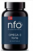 Купить norwegian fish oil (норвегиан фиш оил) омега-3 форте, капсулы 1384мг, 60 шт бад в Заволжье