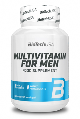 Купить biotechusa (биотекюса) мультивитамины для мужчин, таблетки 60шт бад в Заволжье