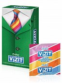 Купить vizit (визит) презервативы color цветные ароматизированные 12шт в Заволжье