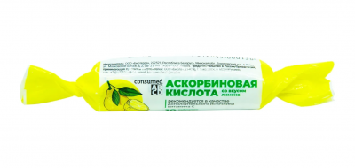 Купить аскорбиновая к-та консумед, тбл 2,6г лимон №10_бад (биотерра ооо, беларусь) в Заволжье