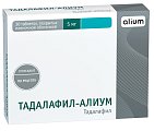 Купить тадалафил-алиум, таблетки, покрытые пленочной оболочкой 5мг, 30 шт в Заволжье