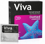 Купить viva (вива) презервативы точечные 3шт в Заволжье