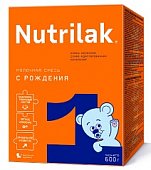 Купить нутрилак 1 (nutrilak 1) молочная смесь с 0 до 6 месяцев, 600г в Заволжье
