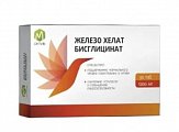 Купить м актив железо бисглицинат, таблетки массой 1200 мг, 30 шт бад в Заволжье