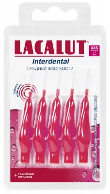 Купить lacalut (лакалют) ершик для зубные, интердентал размер xxs d 1,7мм, 5 шт в Заволжье