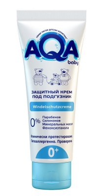 Купить aqa baby (аква беби) защитный крем под подгузник, 75 мл в Заволжье