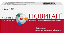 Купить новиган, таблетки покрытые пленочной оболочкой 400мг, 10шт в Заволжье