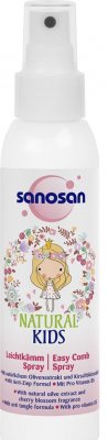Купить sanosan natural kids (саносан) спрей для лекгого рассчесывания волос, 125мл в Заволжье