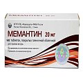 Купить мемантин, таблетки, покрытые пленочной оболочкой 20мг, 90 шт в Заволжье