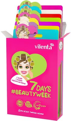 Купить vilenta (вилента) набор подарочный: маска для лица 7 days в Заволжье
