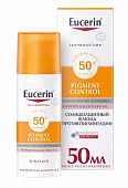 Купить eucerin sensitive protect (эуцерин), флюид солнцезащитный против пигментации, 50мл spf50+ в Заволжье