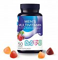 Купить livs (ливс) комплекс мультивитаминов для мужчин, пастилки жевательные вкус фрукты и ягоды, 50 шт бад в Заволжье